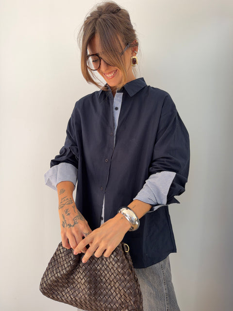 Chemise bleu marine - Mila