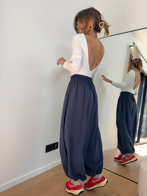 Pantalon ballon - bleu marine