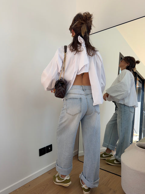 Jeans clair à coutures - Tommy