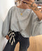 T-shirt bouffant gris