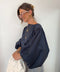 Blouse Elia - bleu marine