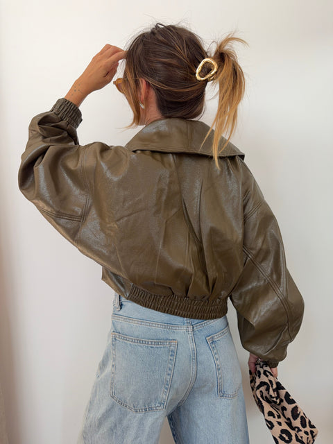 Veste simili kaki