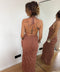 Robe dos nu -  terracotta