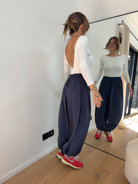 Pantalon ballon - bleu marine
