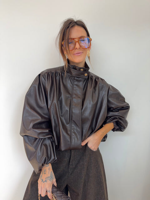 Veste Chloé - chocolat