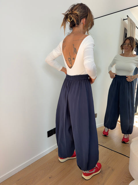 Pantalon ballon - bleu marine