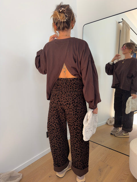 Jeans Mayron - leopard