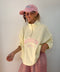 Sweat Brooklyn - jaune et rose