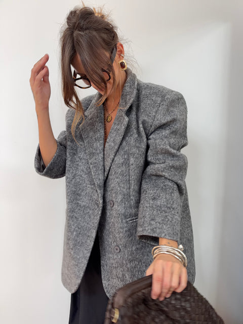 Veste lainage - grise