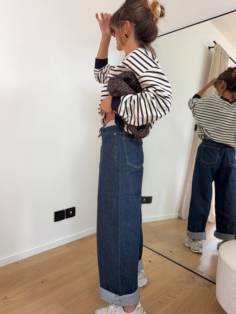 Jeans à revers Dave