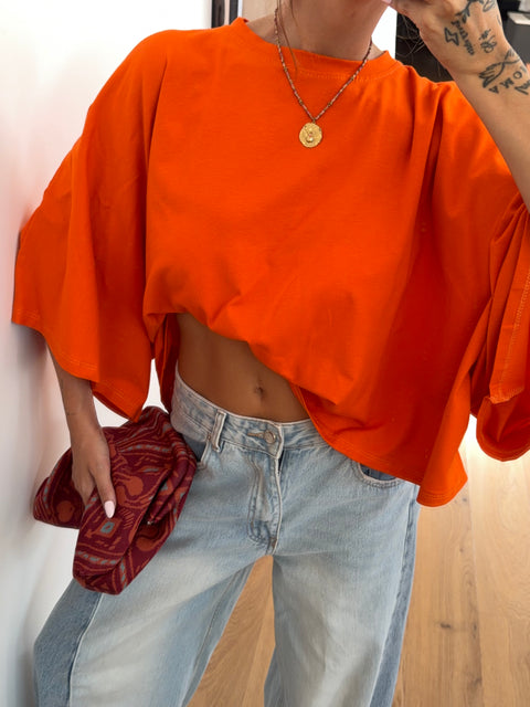 T-shirt parfait orange