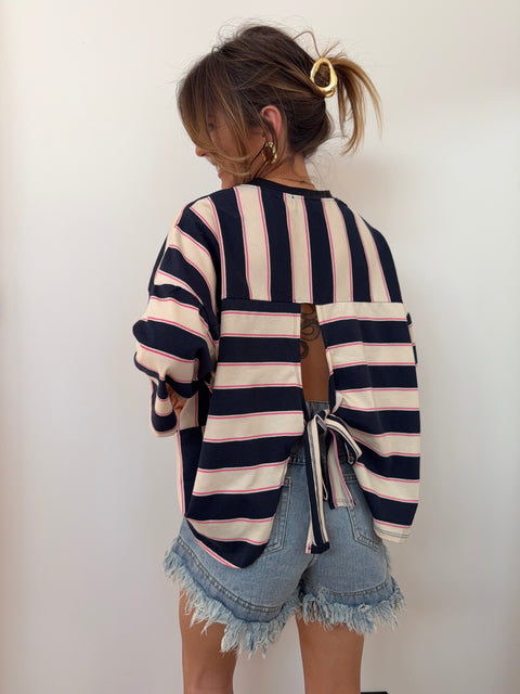 Short en jean - bleu