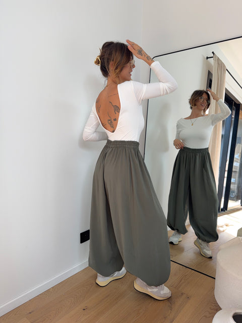 Pantalon ballon - kaki