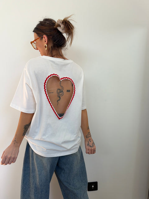 T-shirt coeur