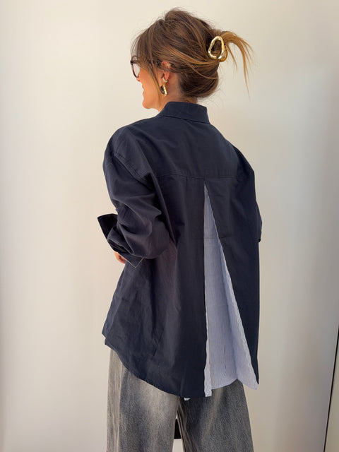 Chemise bleu marine - Mila
