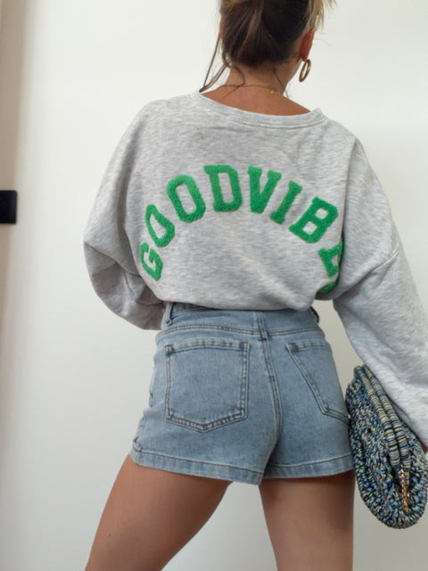 Short en jeans