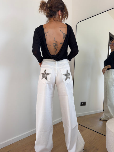 Jeans Isis - blanc