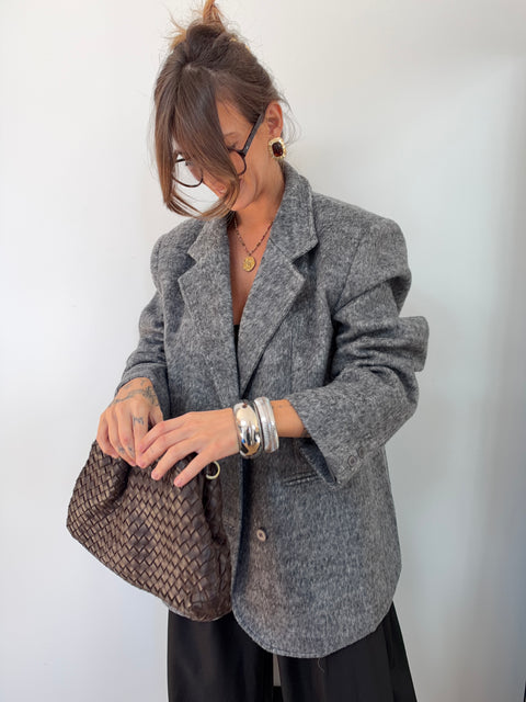 Veste lainage - grise
