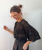 Top en maille - noir