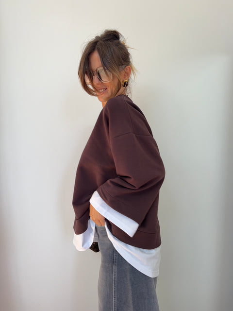 Double t-shirt - choco