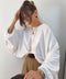 Haut bouffant Giu - blanc