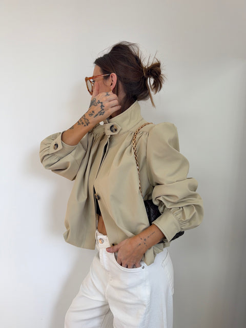 Veste courte - sauge