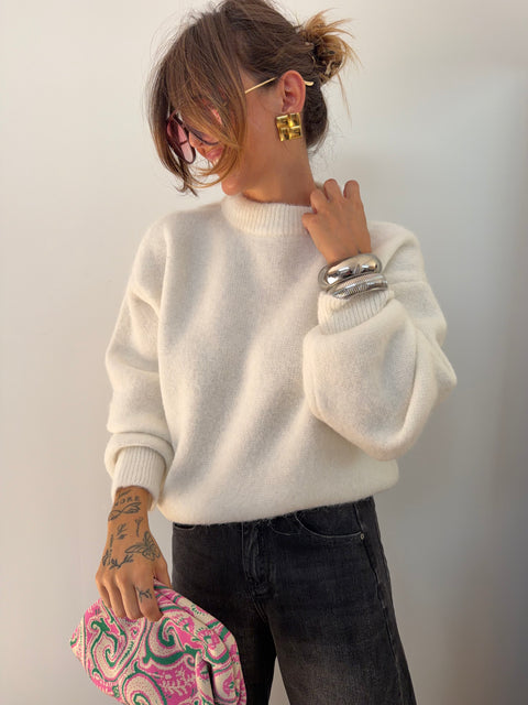 Pull parfait - blanc