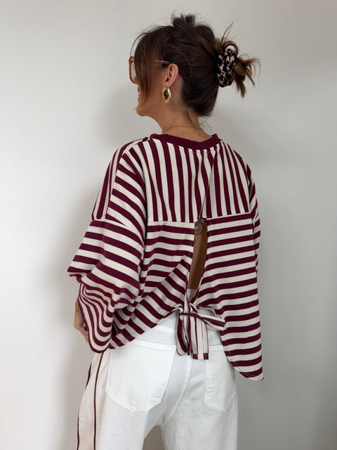 T-shirt Lover's - bordeaux