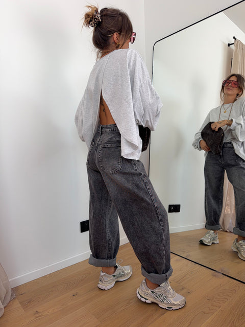 Jeans Maël - gris chiné