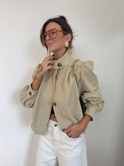 Veste courte - sauge