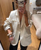 Blazer à clous - beige