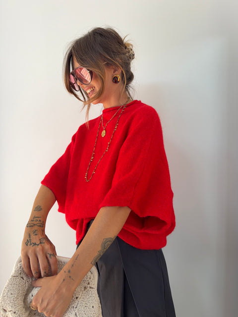Pull Paris - rouge