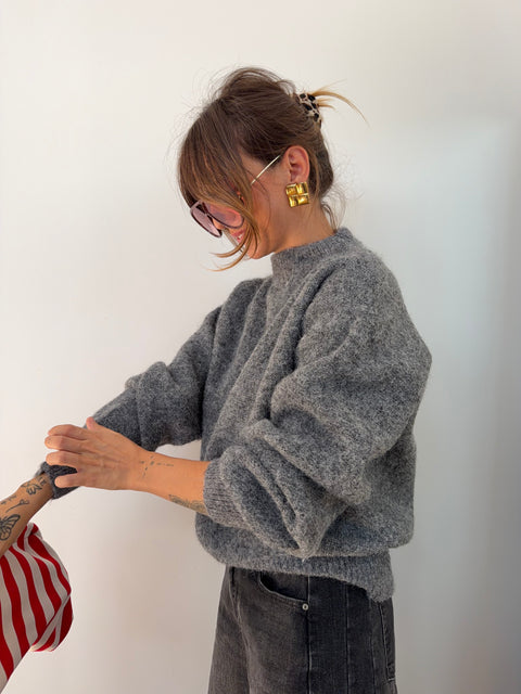 Pull parfait - gris anthracite