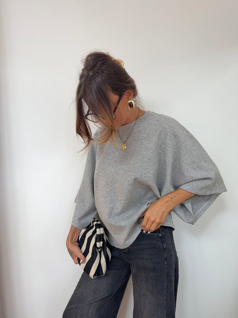 Sweat léger parfait  - gris