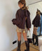 Blouse dos nu - chocolat