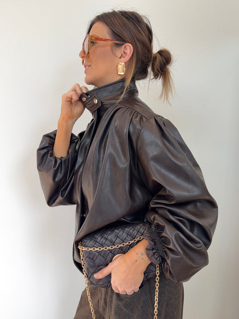 Veste Chloé - chocolat