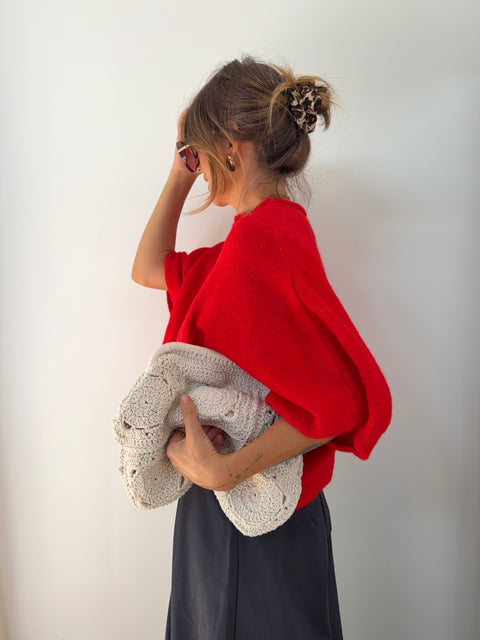 Pull Paris - rouge