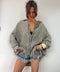 Chemise en gaze de coton - kaki