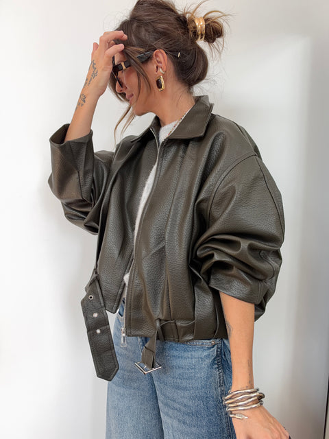 Veste Dakota - simili kaki