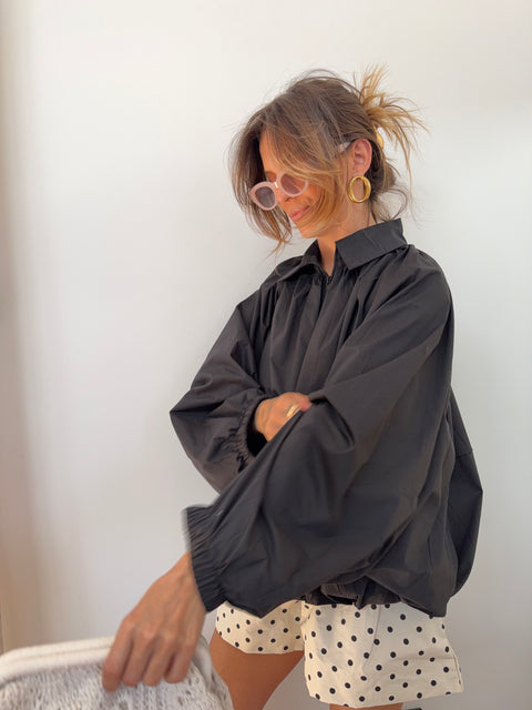 Veste oversize - noire