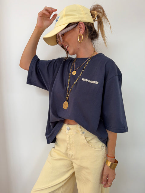 T-shirt Rive Gauche - bleu marine