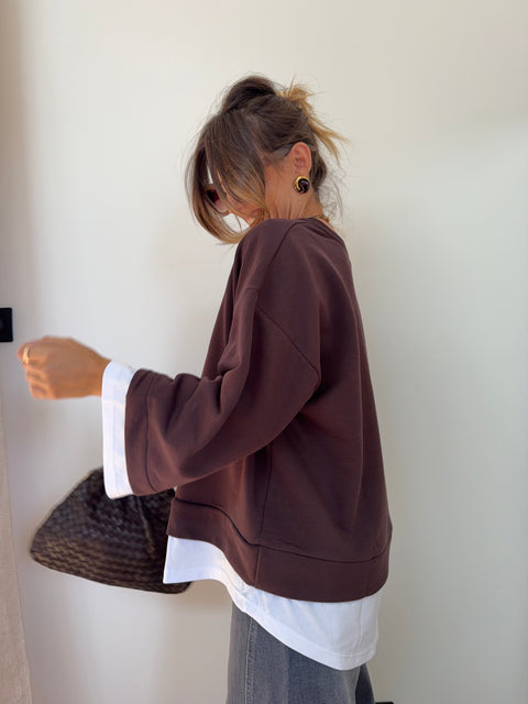 Double t-shirt - choco