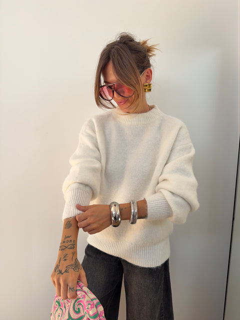 Pull parfait - blanc