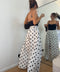 Pantalon à gros pois