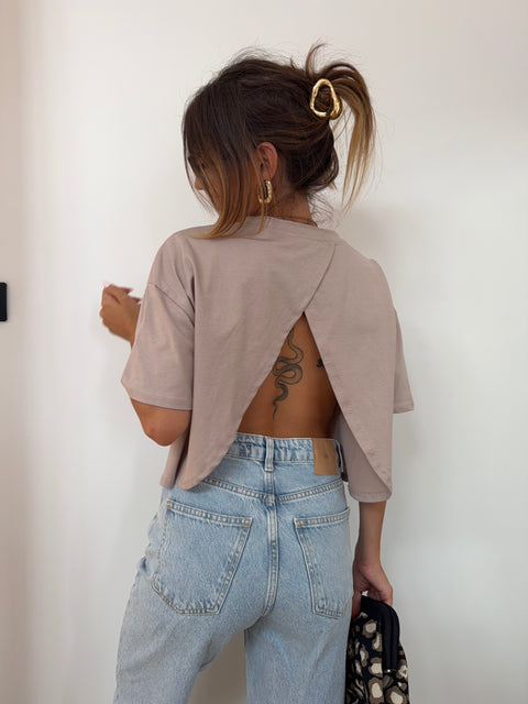 T-shirt Mia Lover's - beige