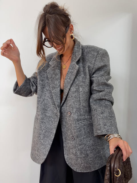 Veste lainage - grise