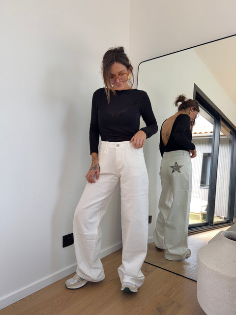 Jeans Isis - blanc