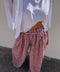Pantalon à carreaux - bordeaux(pré commande)