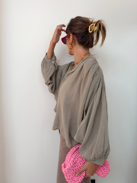 Chemise Gina - taupe