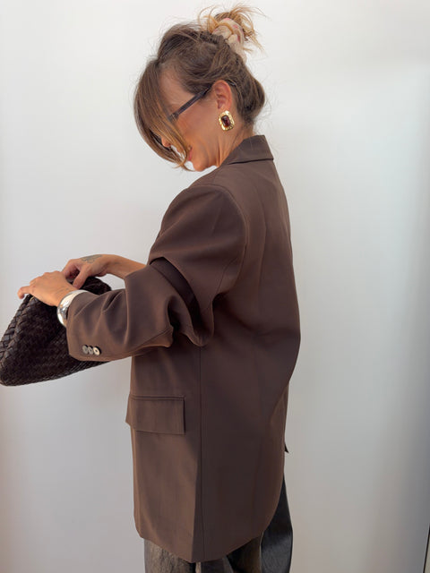 Blazer PIA - chocolat